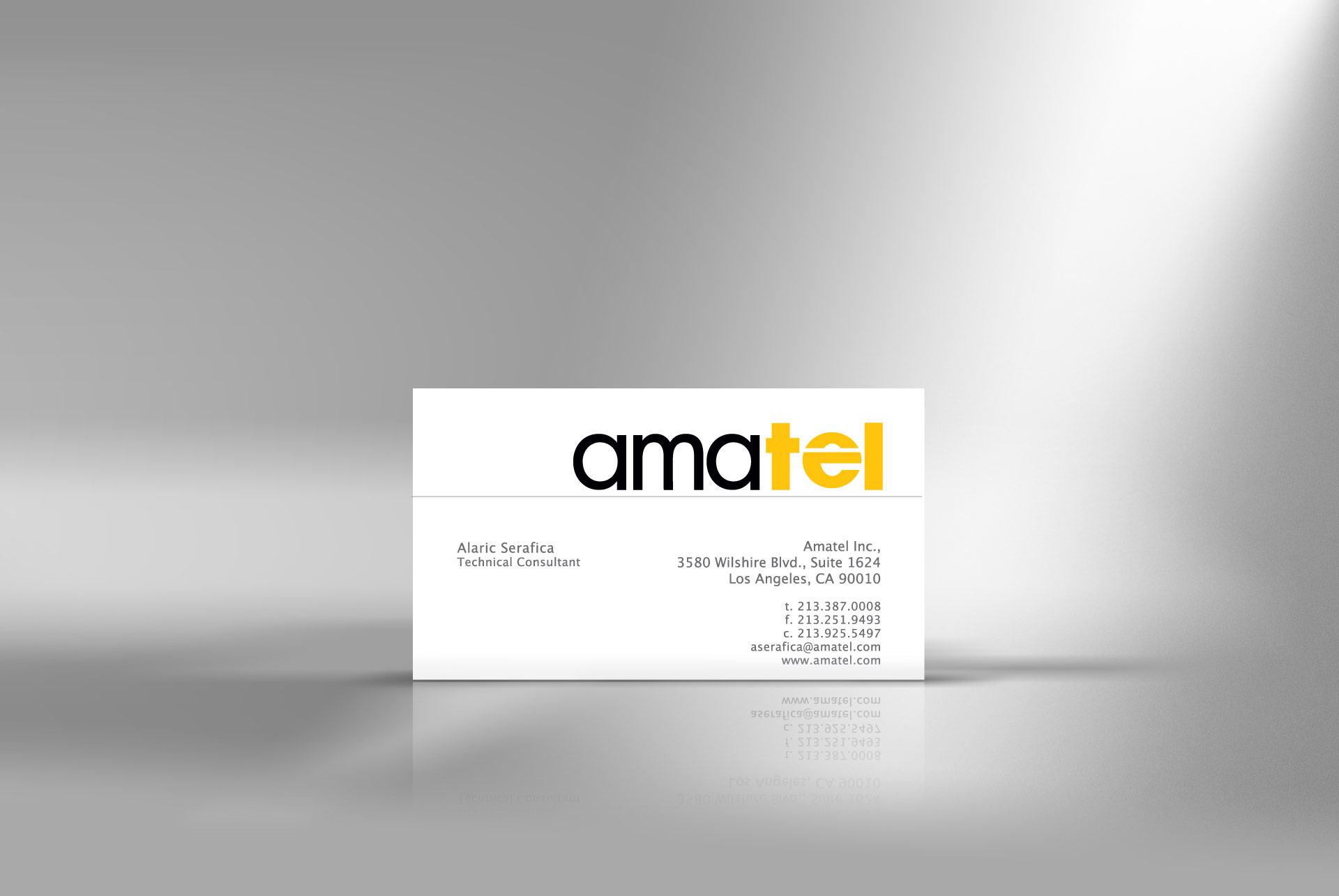 Comunication  business card