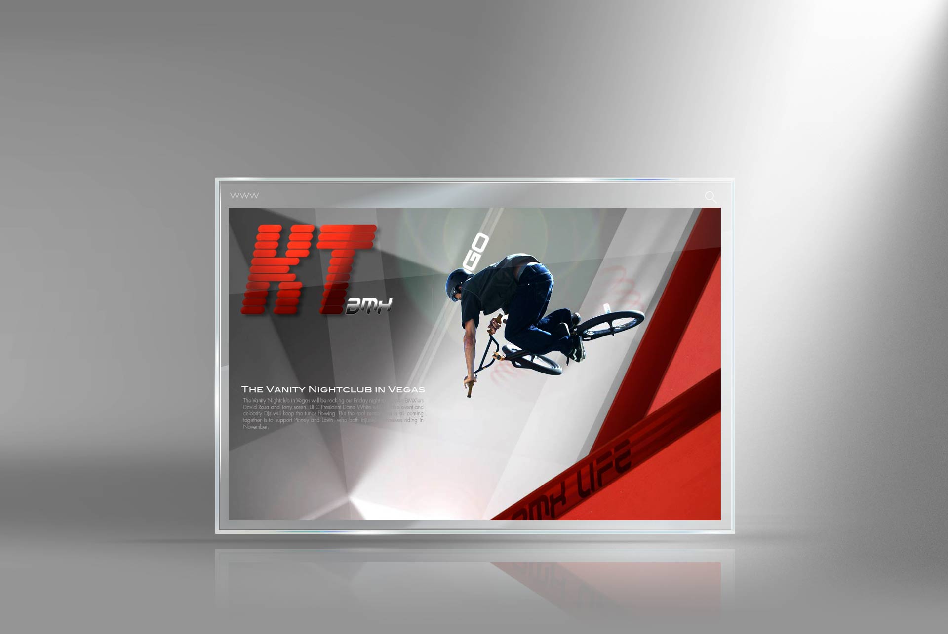 Sport website designer